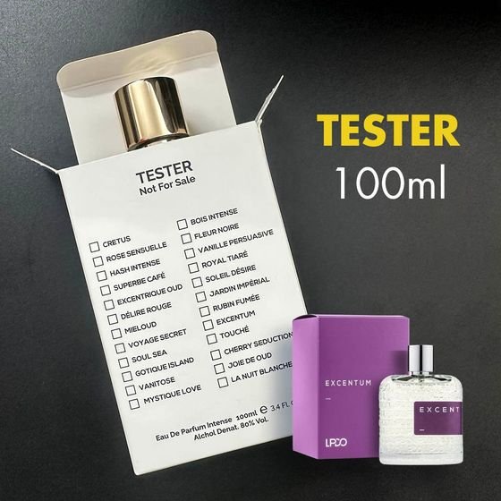 LPDO TESTER Excentum Eau De Parfum Intense 100ml - (0936)