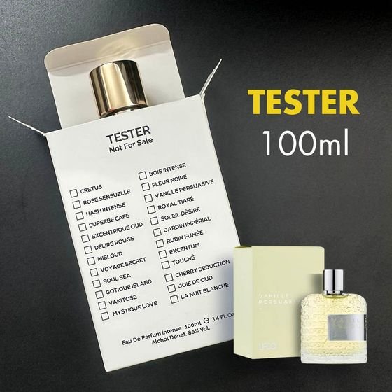 LPDO TESTER Vanille Persuasive Eau De Parfum Intense 100ml - (0938)