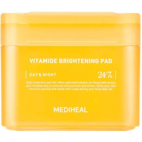 Mediheal Vitamide Brightening Pads 100pcs 180ml - (1390)