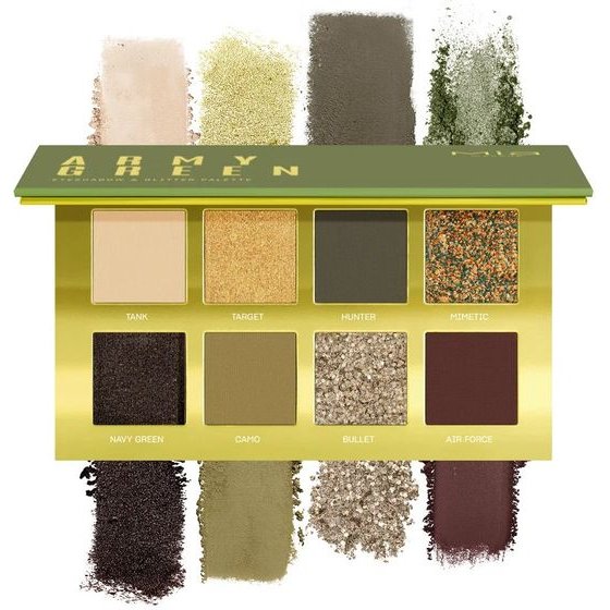 Mia Cosmetics Eye Palette 03 Army Green - (1702)