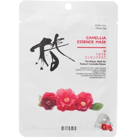Mitomo Camellia Essence Mask - (1179)