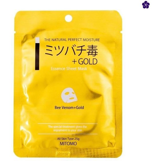 Mitomo Rejuvenating Mask Gold & Bee Venom Facial Mask - (1169)