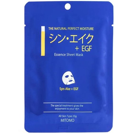 Mitomo Syn-Ake & EGF Facial Essence Mask - (1170)