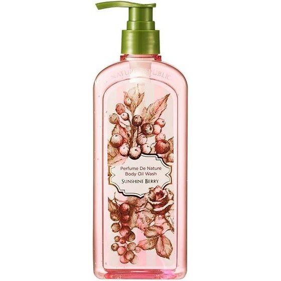 Nature Republic Perfume De Nature Body Oil Wash Sunshine Berry 345ml - (1487)