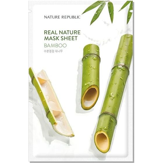 Nature Republic Real Nature Sheet Mask Bamboo 23ml - (1441)
