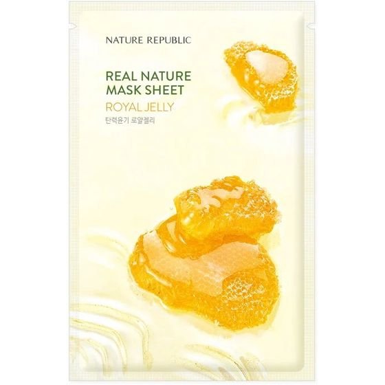 Nature Republic Real Nature Sheet Mask Royal Jelly 23ml - (1426)