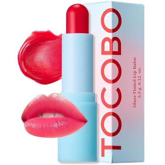 Tocobo Glass Tinted Lip Balm 011 Flush Cherry - (1602)