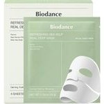Biodance Refreshing Sea Kelp Real Deep Mask - Soothing and Moisturizing Face Mask 4 sheets - (0796)
