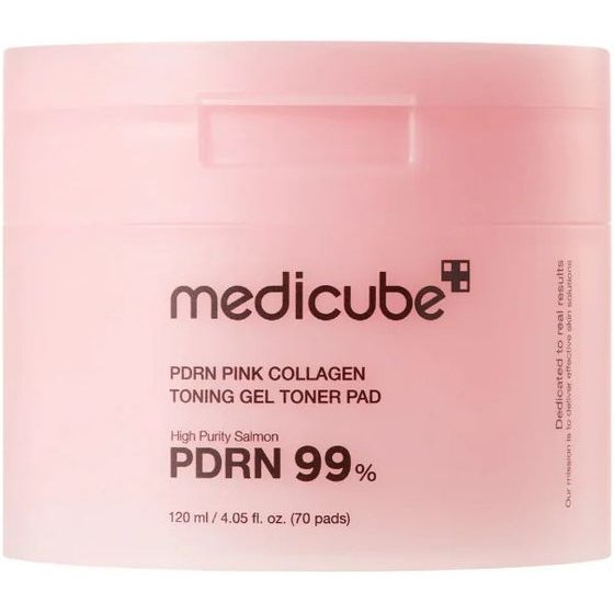 Medicube PDRN Pink Toning Gel Toner Pad 70pads/120ml - (1354)