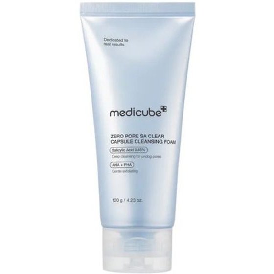 Medicube Zero Pore SA Clear Capsule Cleansing Foam 120g - (1600)