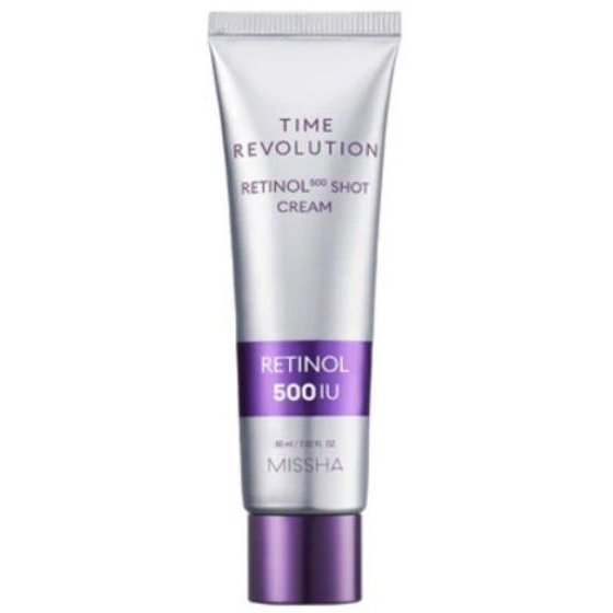 Missha Time Revolution Retinol 500 Shot Cream 60ml - (1606)