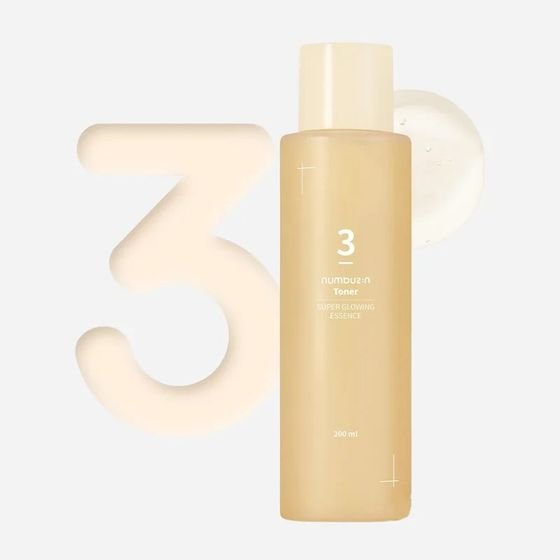 NUMBUZIN No.3 Super Glowing Essence Toner 200ml - (1083)