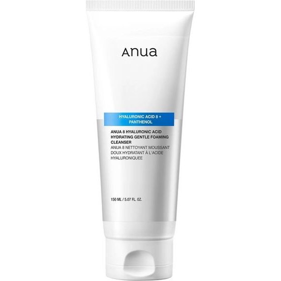 Anua 8 Hyaluronic Acid Hydrating Gentle Foaming Cleanser 150ml - (1157)