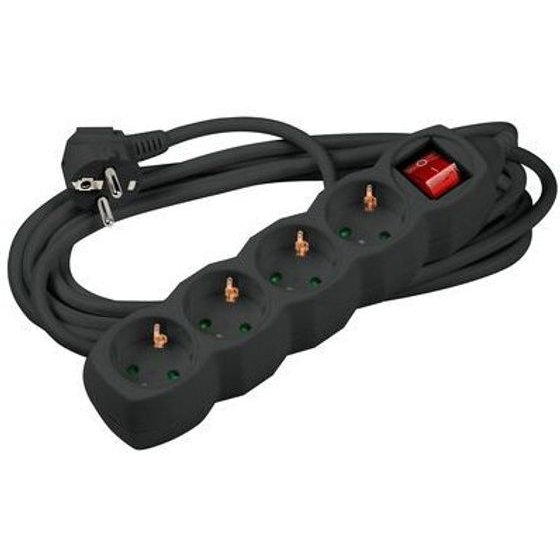 Technik ��������� 4 ������ �� �������� 1,5m ����� - (MT4W1,5MS1,5-BK)
