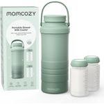 MOMCOZY CM01 | Portable 650 Ml Breast Milk Cooler | Green - (CM001-GE94NB-A)