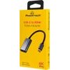 Powertech ���������� USB-C �� Hdmi 4K/30Hz, 10 Gbps, ���� - (PTR-0208)