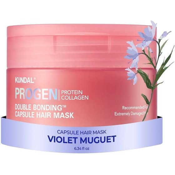 KUNDAL Progen Double Bonding Capsule Hair Mask Violet Muguet - ����� ����������� �� ��������� & ��������� ��� ����� ����� - (KUN-39)