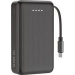 Deltaco Power Bank 10.000 mAh, 1xUSB-C, 1x ������������ ������� USB-C, Pd 20 W, ����� - (PB-CC102)