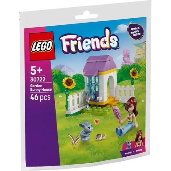 Lego Friends Garden With Rabbit Hutch (Polybag) - (30722)