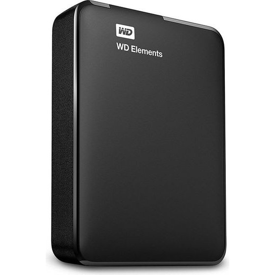 Western Digital Wd Elements Portable 4TB 2.5 Black External Hdd - (WDBLSS0040BBK-WESN)