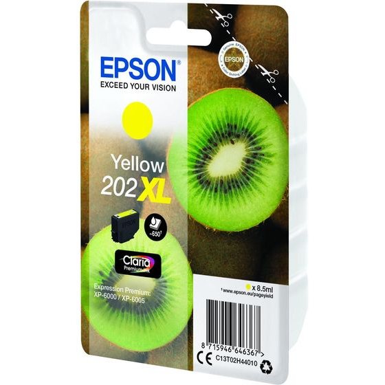 Epson Ink 202XL / Yellow Xl - (C13T02H44020)