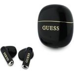 Guess Gold Line Glossy Classic Logo Tws Wireless Earphones Black - (GUTWSG3HGECK)