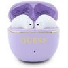 Guess Gold Line Glossy Classic Logo Tws Wireless Earphones Purple - (GUTWSG3HGECU)