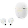 Guess Gold Line Glossy Classic Logo Tws Wireless Earphones White - (GUTWSG3HGECH)