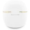 Guess Gold Line Glossy Classic Logo Tws Wireless Earphones White - (GUTWSG3HGECH)