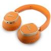 Guess Rectangle Metal Script Logo Enc Wireless Headphone Orange - (GUBHV28HGCSMO)
