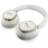 Guess Rectangle Metal Script Logo Enc Wireless Headphone White - (GUBHV28HGCSME)