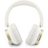 Guess Rectangle Metal Script Logo Enc Wireless Headphone White - (GUBHV28HGCSME)