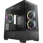 Deepcool Case Atx - CG380U 3F - 3 Argb Fans, USB-C - (R-CG380U-BKAGM3-G)