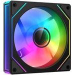 Deepcool Fan 120mm CG530 Fan Bk R (BULK) - Infinity Mirror ARGB, Reverse - Black - (R-EDF120-BKAPR17-G-1)