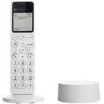 Motorola Cordless Landline Phone DOT411 White - (107DOT411)