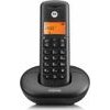 Motorola Cordless Landline Phone E201 Black - (107E201)
