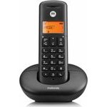 Motorola Cordless Landline Phone E201 Black - (107E201)