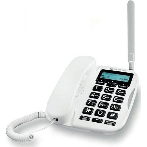 Motorola Landline Phone FW500L 4G White - (107FW500)