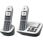 Motorola Set Of CD5012 Cordless Landline Phones White 2 psc. - (107CD5012)