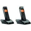 Motorola Set Of S1202 Cordless Landline Phones 2 pcs. Black - (107S1202BLACK)