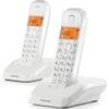 Motorola Set Of S1202 Cordless Landline Phones 2 pcs. White - (107S1202WHITE)