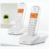 Motorola Set Of S1202 Cordless Landline Phones 2 pcs. White - (107S1202WHITE)