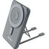 Verbatim Magnetic Wireless Powerbank `n` Go 15W 5000mAh 2xUSB-C Cable Grey - (32251)