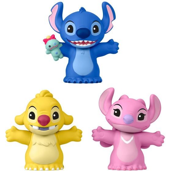 Fisher-Price Little People Disney: Lilo & Stitch - Collectible Figures New (JKR73)