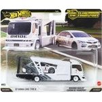 Mattel Hot Wheels Premium: Car Culture Team Transport - Hw Honda Civic Type-R & Kousoku Hauler Vehicles (JHX94)
