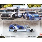 Mattel Hot Wheels Premium: Car Culture Team Transport - Volkswagen Corrado VR6 & Retro Rig / Camion Vehicles (JHX95)