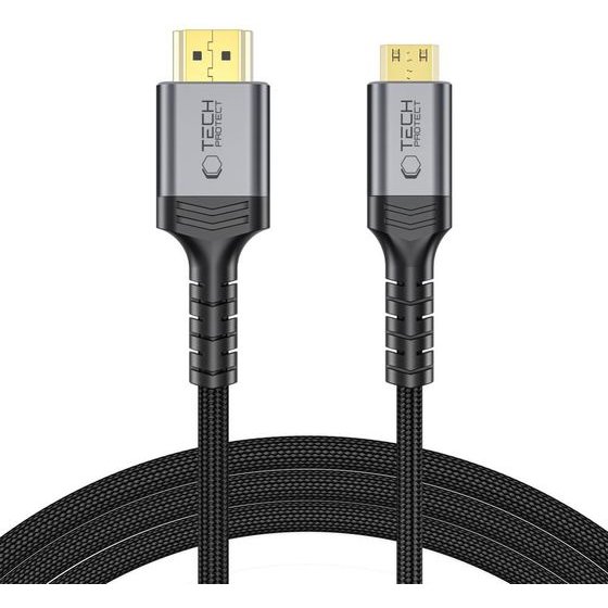 Tech-Protect Ultraboost Cable Mini Hdmi To Hdmi 2.1 8K 60HZ 200CM BLACK