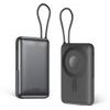 Ksix Powerpulse Wireless Magsafe Power Bank 10000 mAh, 22.5W PD, ������� �� Apple ��� Apple Watch ���� - (BPB10PD22INTSG)
