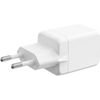 Ksix ��������� ����� �������, 1xUSB-A, 1xUSB-C, 20W, GaN, PPS, Power Delivery ������ - (BCD20GANACB)