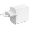 Ksix ��������� ����� �������, 1xUSB-A, 2xUSB-C, 65W, GaN, PPS, Power Delivery ������ - (BCD65GANACCB)